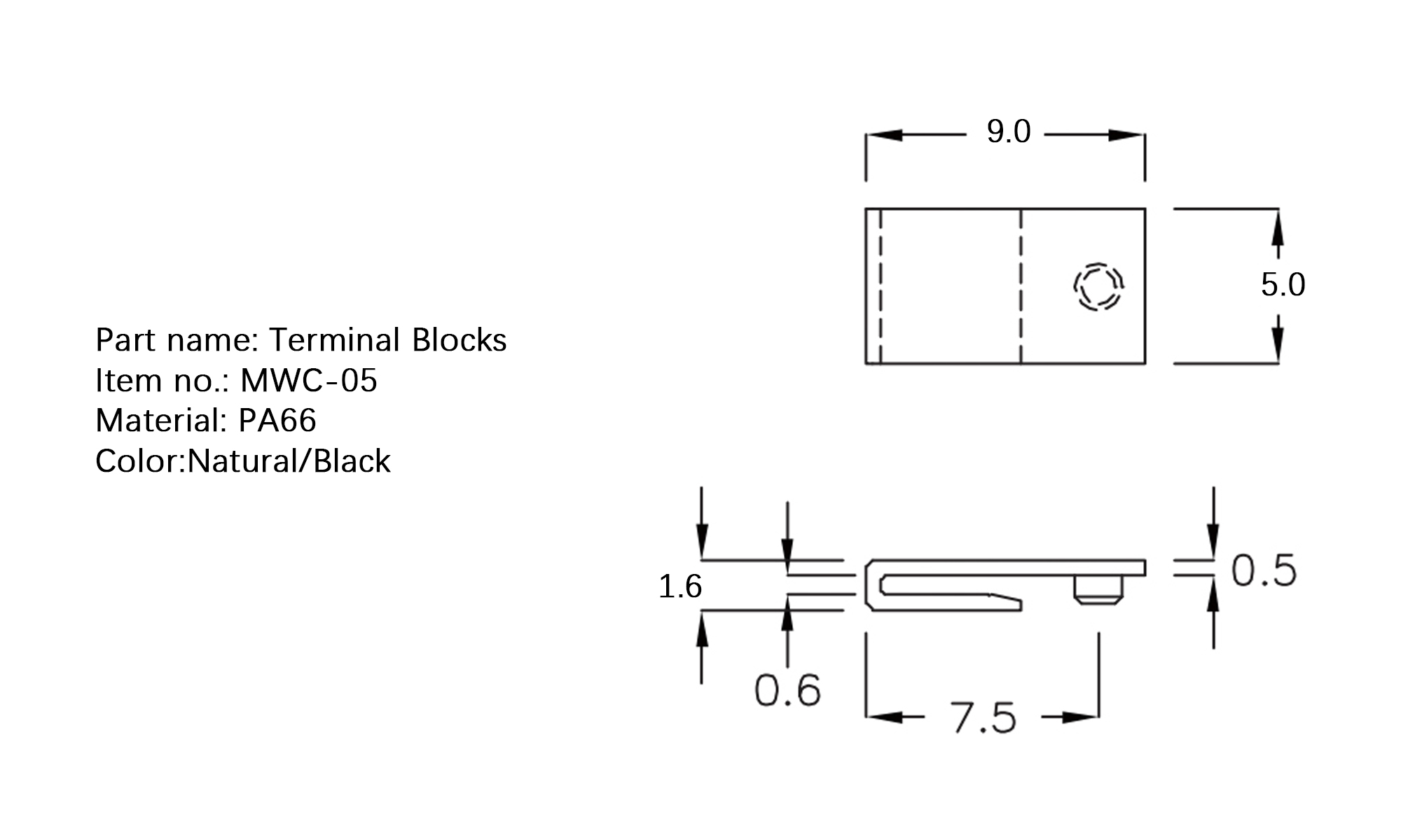 Terminal Blocks MWC-05